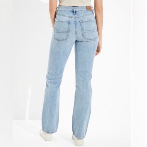 American Eagle Outfitters Light Blue Boot Cut Jeans - Picture 4 of 12